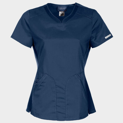 Γυναικεία ιατρική μπλούζα CHEROKEE V-NECK NAVY WWE601 - 1