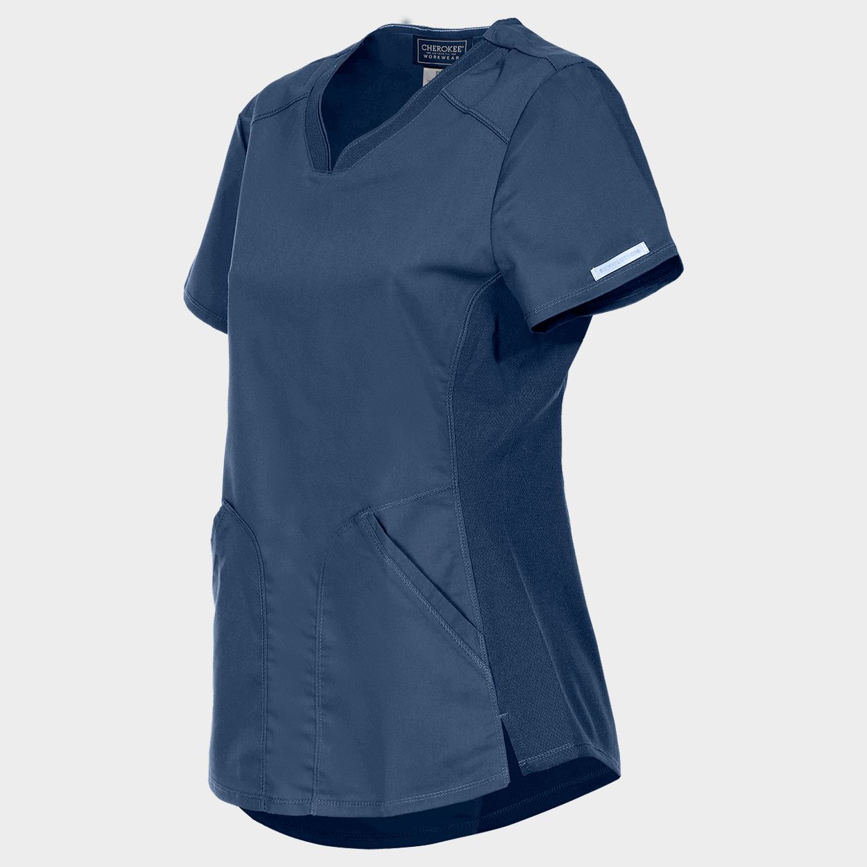 Γυναικεία ιατρική μπλούζα CHEROKEE V-NECK NAVY WWE601 - 3