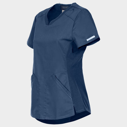 Γυναικεία ιατρική μπλούζα CHEROKEE V-NECK NAVY WWE601 - 3