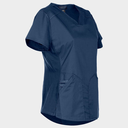 Γυναικεία ιατρική μπλούζα CHEROKEE V-NECK NAVY WWE601 - 4
