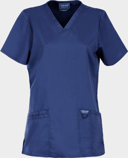 Γυναικεία ιατρική μπλούζα CHEROKEE V-NECK NAVY WWE620 - 1