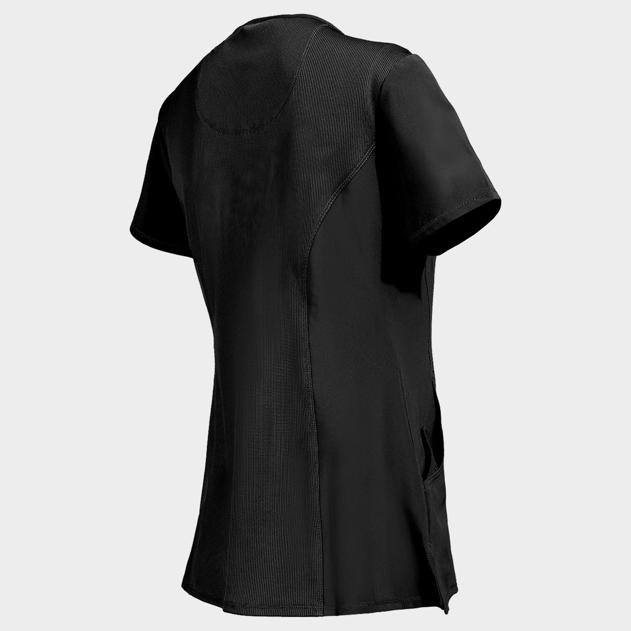 Дамска медицинска туника CHEROKEE WRAP BLACK CKE2625A - 4