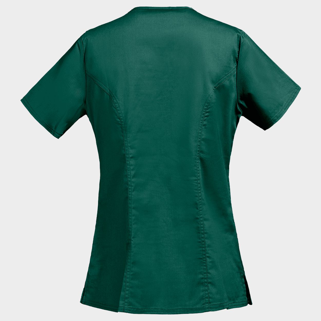 Women's medical tunic CHEROKEE WRAP BLACK WWE4728 - 2