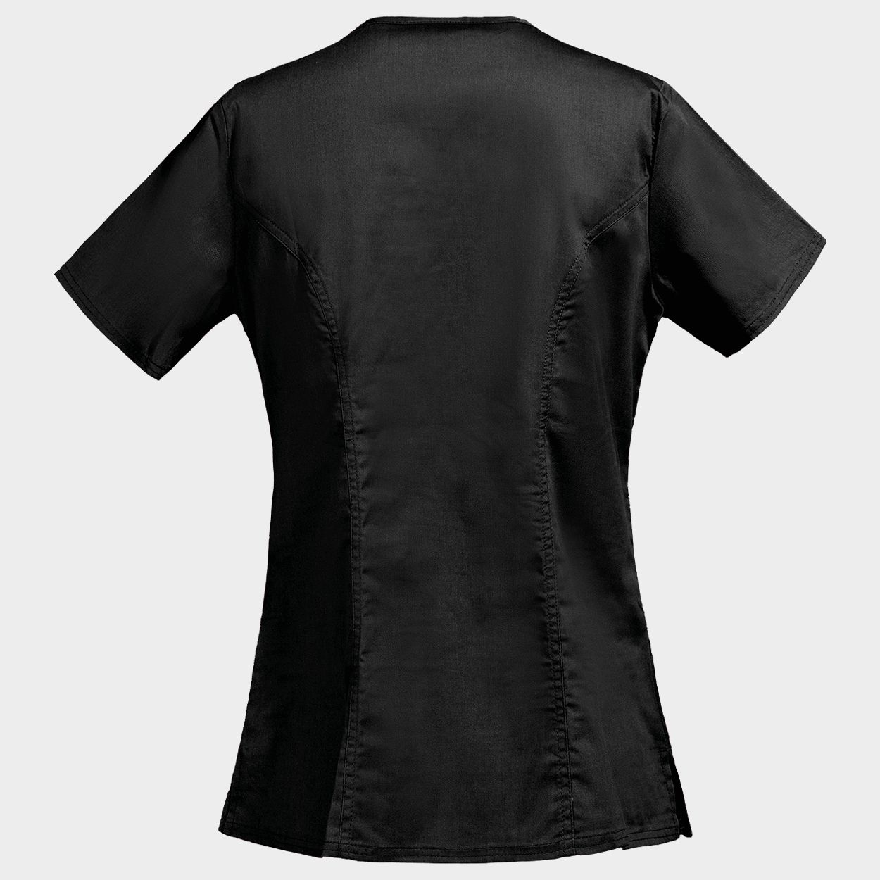 Дамска медицинска туника CHEROKEE WRAP BLACK WWE4728 - 2