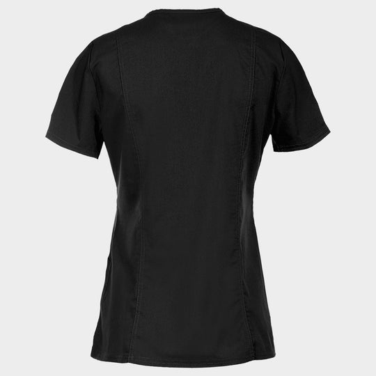 Дамска медицинска туника CHEROKEE WRAP BLACK WWE610 - 2