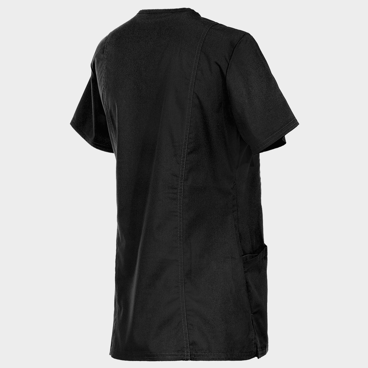 Women's medical tunic CHEROKEE WRAP BLACK WWE610 - 4