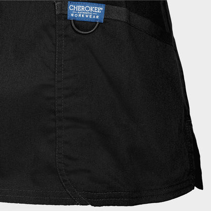 Women's medical tunic CHEROKEE WRAP BLACK WWE610 - 5