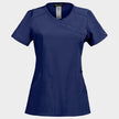 Women's medical tunic CHEROKEE WRAP DARK BLUE CKE2625A - 1