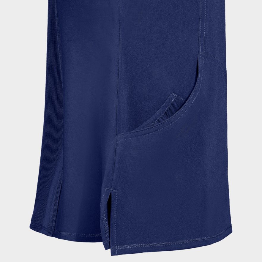 Women's medical tunic CHEROKEE WRAP DARK BLUE CKE2625A - 5