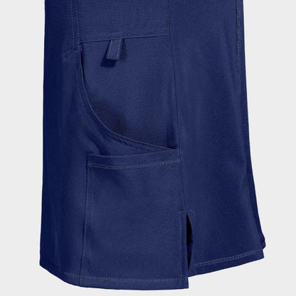 Women's medical tunic CHEROKEE WRAP DARK BLUE CKE2625A - 6