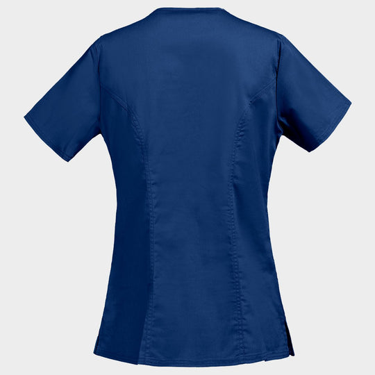 Γυναικεία ιατρική μπλούζα CHEROKEE WRAP DARK BLUE WWE4728 - 2