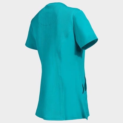 Дамска медицинска туника CHEROKEE WRAP LIGHT PETROL CKE2625A - 4