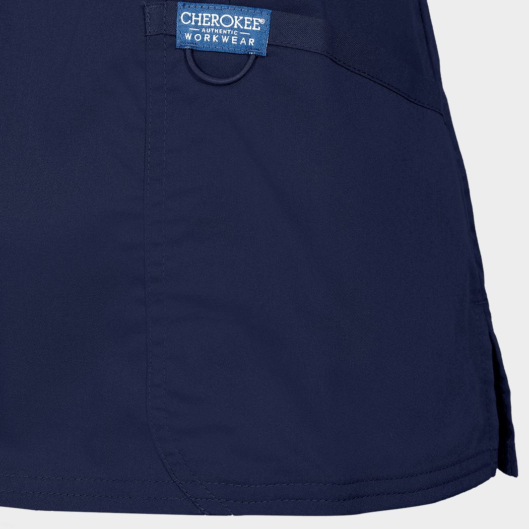 Дамска медицинска туника CHEROKEE WRAP DARK BLUE WWE610 - 5