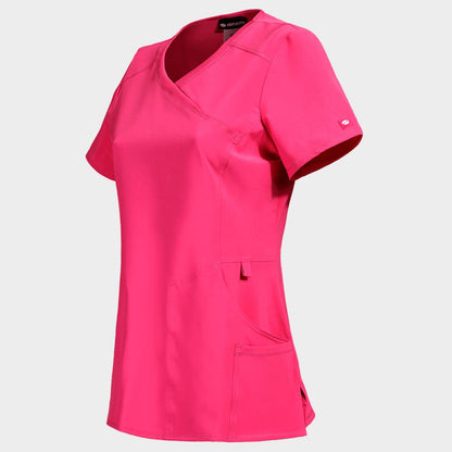 Дамска медицинска туника CHEROKEE WRAP PINK CKE2625A - 3