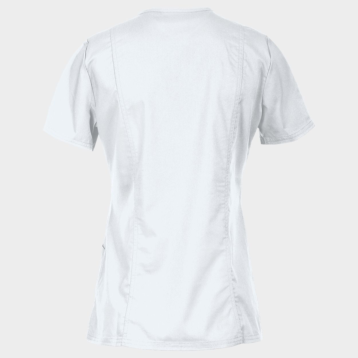Women's medical tunic CHEROKEE WRAP WHITE WWE610 - 2