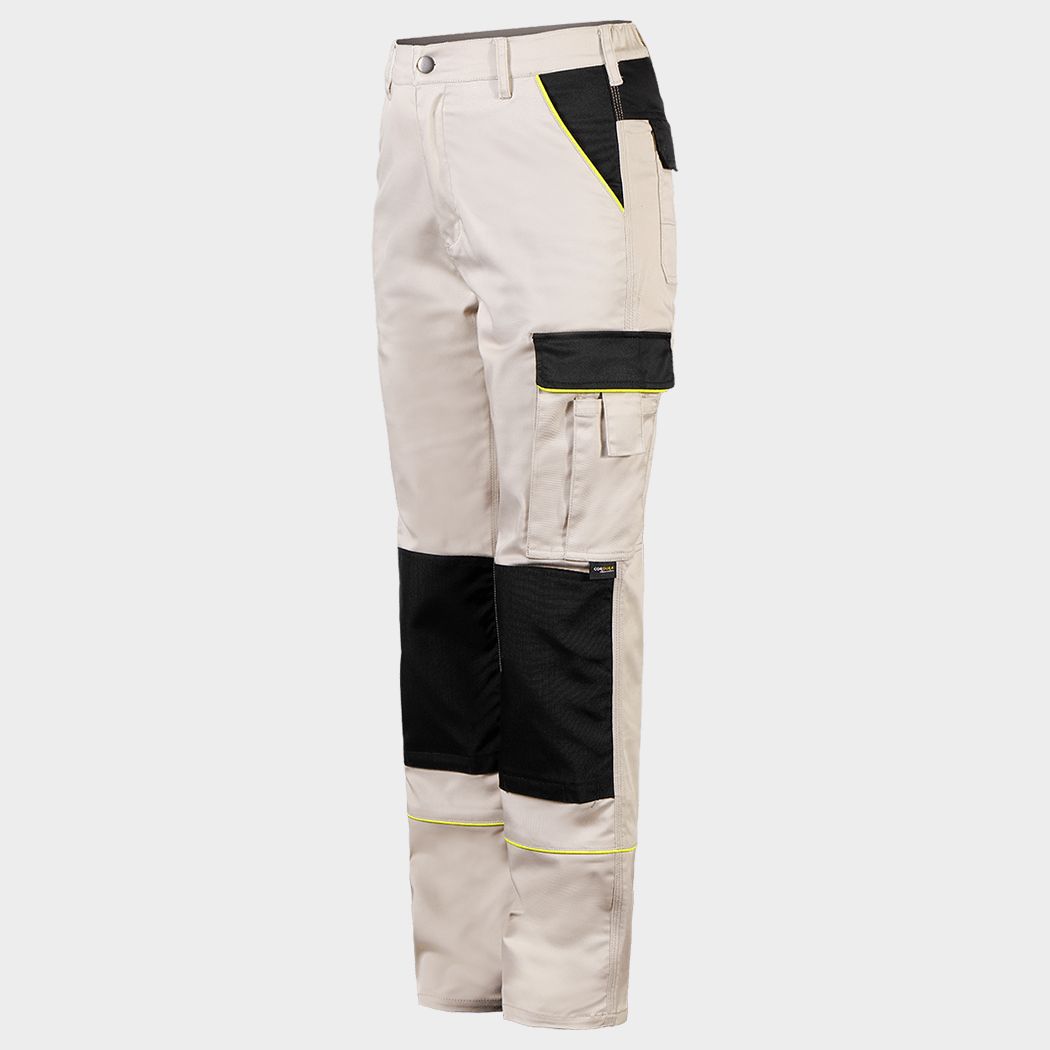 Pantaloni de damă BELLA STRETCH BEJ - 3