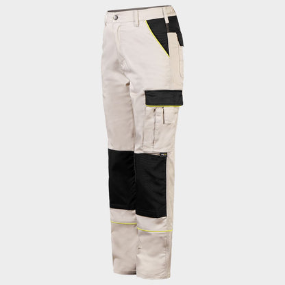 Pantaloni de damă BELLA STRETCH BEJ - 3