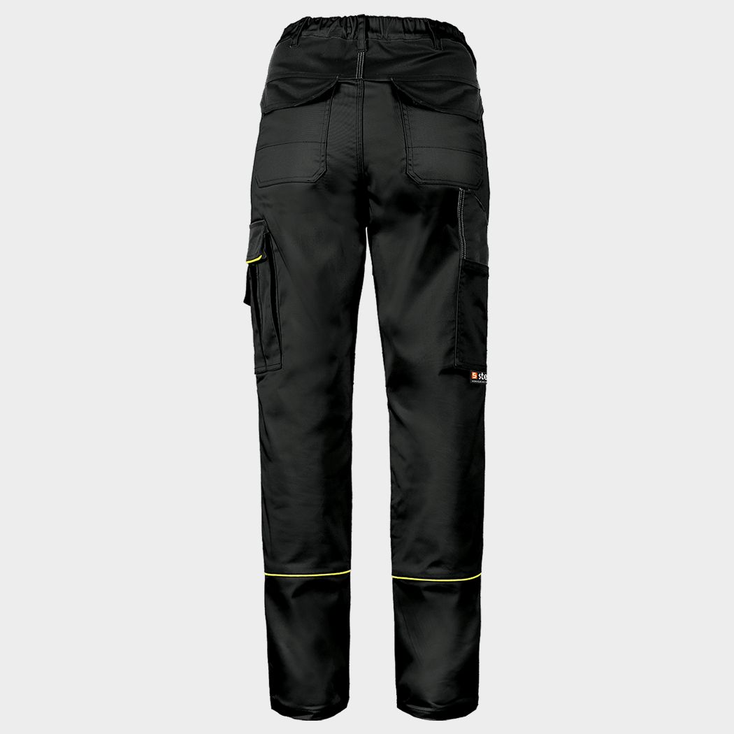 Дамски панталон BELLA STRETCH BLACK - 2