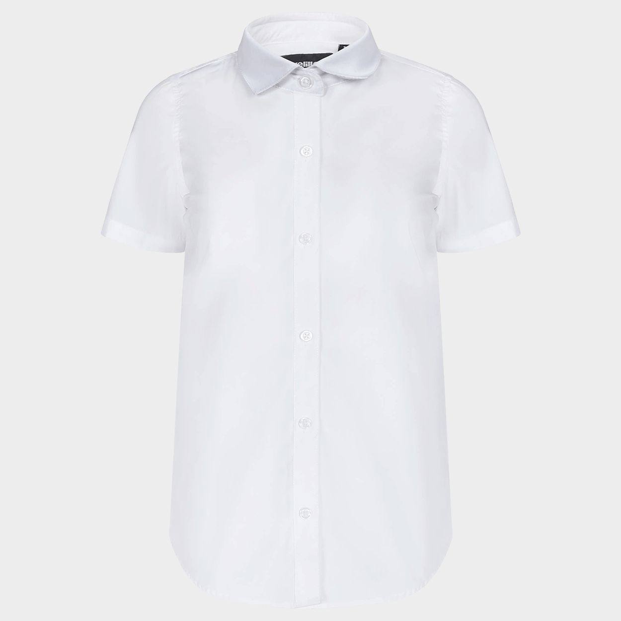 Дамска риза с къс ръкав VELILLA WHITE - 1