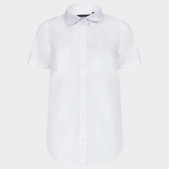 Дамска риза с къс ръкав VELILLA WHITE - 1