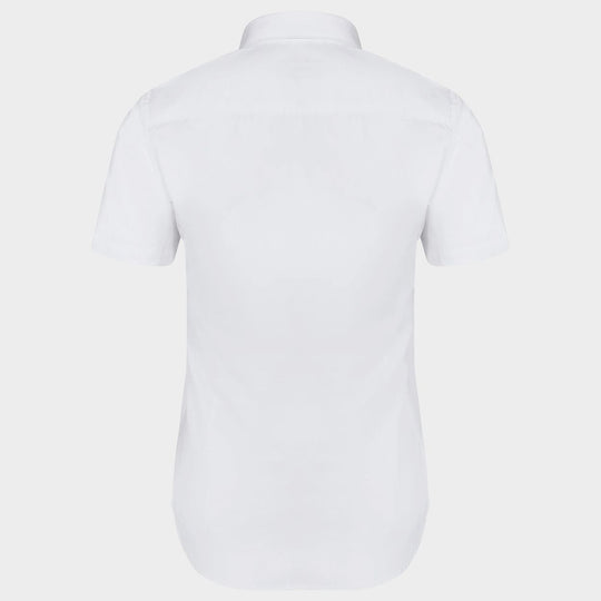 Дамска риза с къс ръкав VELILLA WHITE - 2