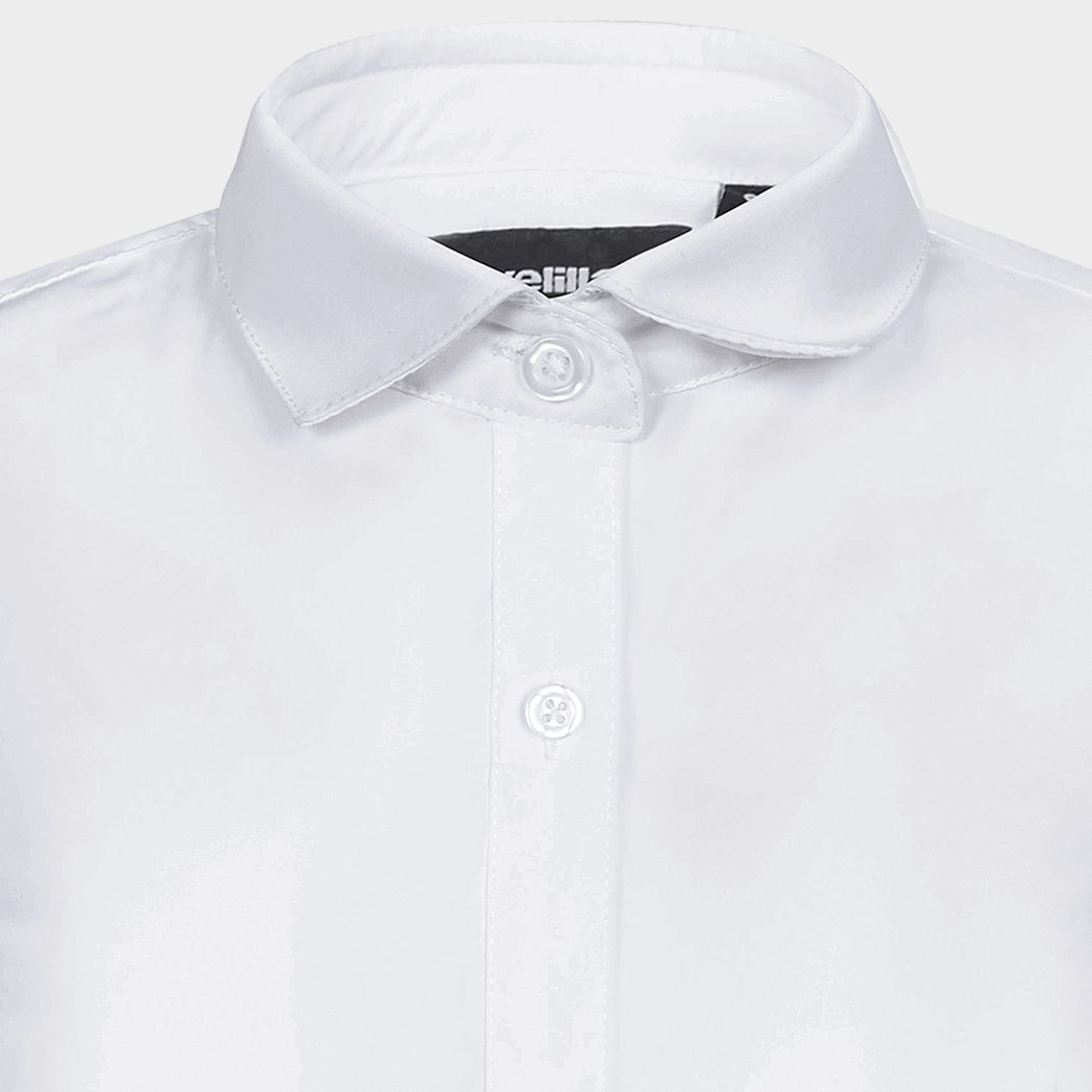 Дамска риза с къс ръкав VELILLA WHITE - 4