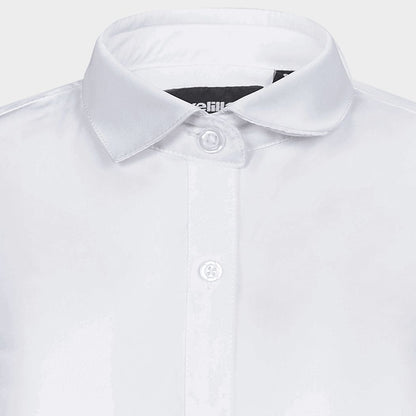 Дамска риза с къс ръкав VELILLA WHITE - 4