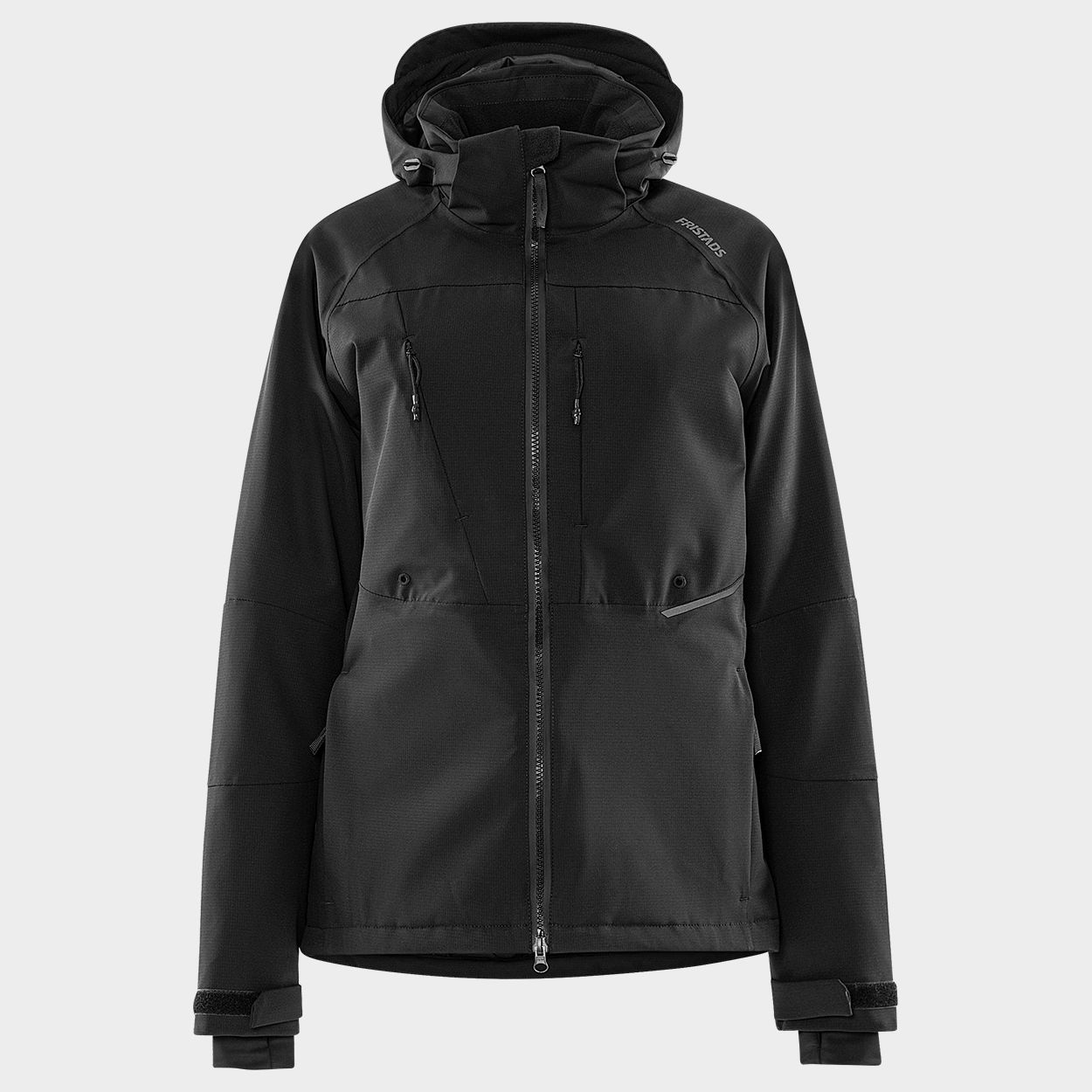 Дамско работно яке FRISTADS STRETCH WINTER BLACK - 1