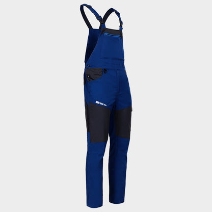 Work bib pants EOS STRETCH BLUE/GREY - 3