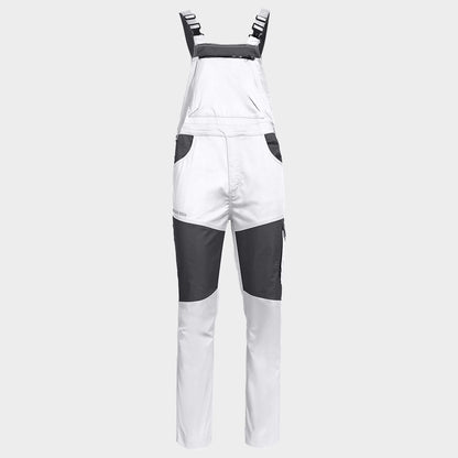 Work bib pants EOS STRETCH WHITE/GREY - 1