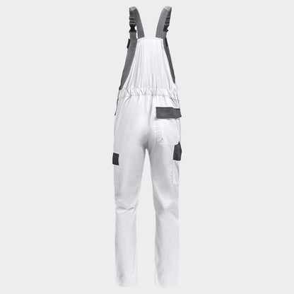 Work bib pants EOS STRETCH WHITE/GREY - 2