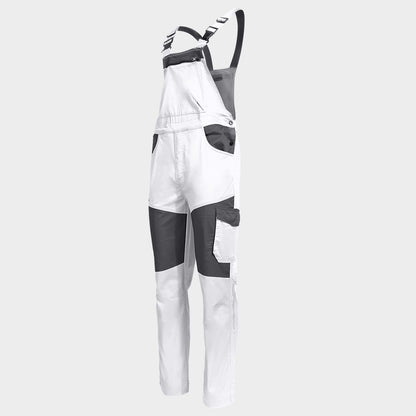 Work bib pants EOS STRETCH WHITE/GREY - 3