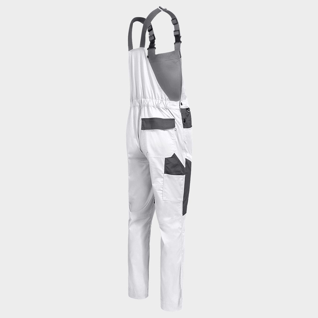 Work bib pants EOS STRETCH WHITE/GREY - 5