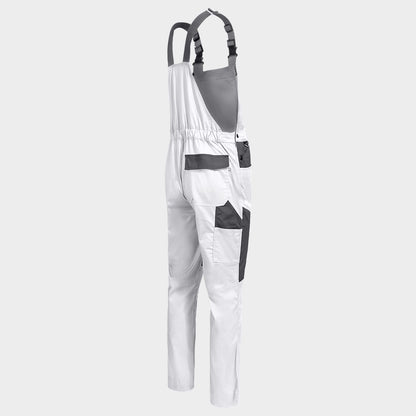 Work bib pants EOS STRETCH WHITE/GREY - 5
