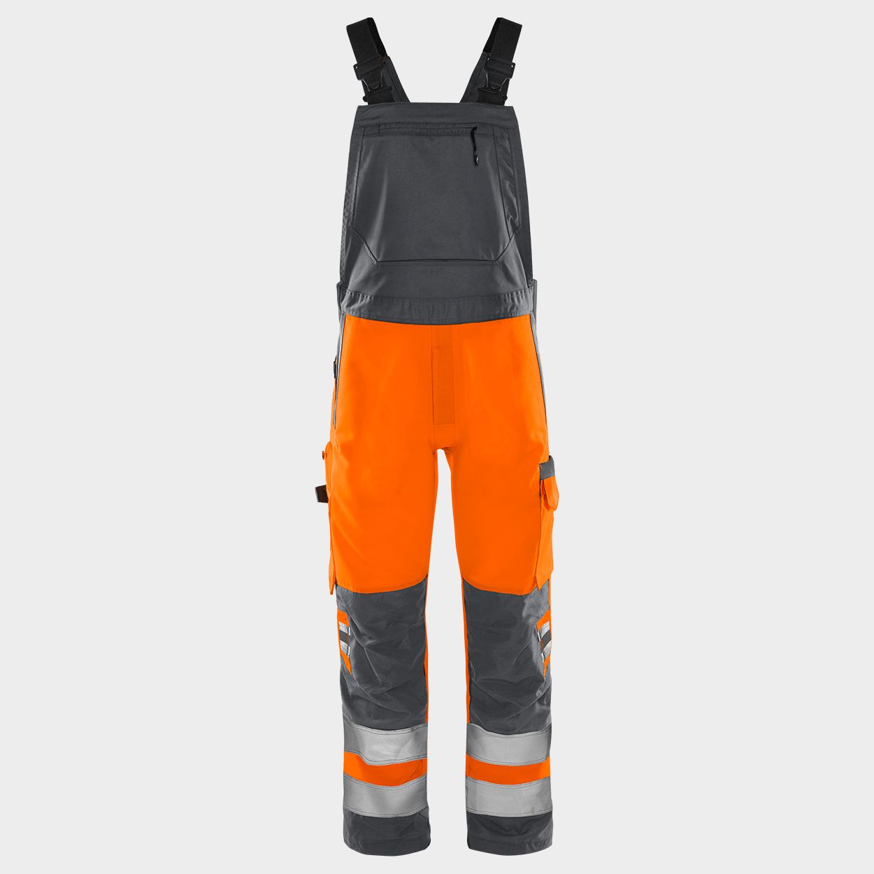 Work bib pants FRISTADS HV ORANGE - 1