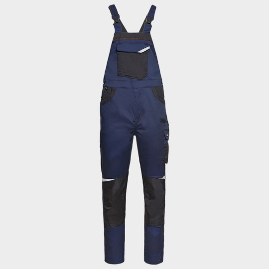 Salopetă de lucru KASTOR STRETCH DARK BLUE/RED - 1