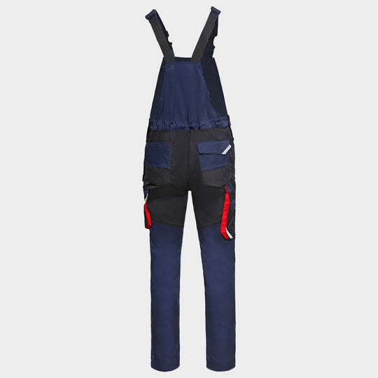 Salopetă de lucru KASTOR STRETCH DARK BLUE/RED - 2