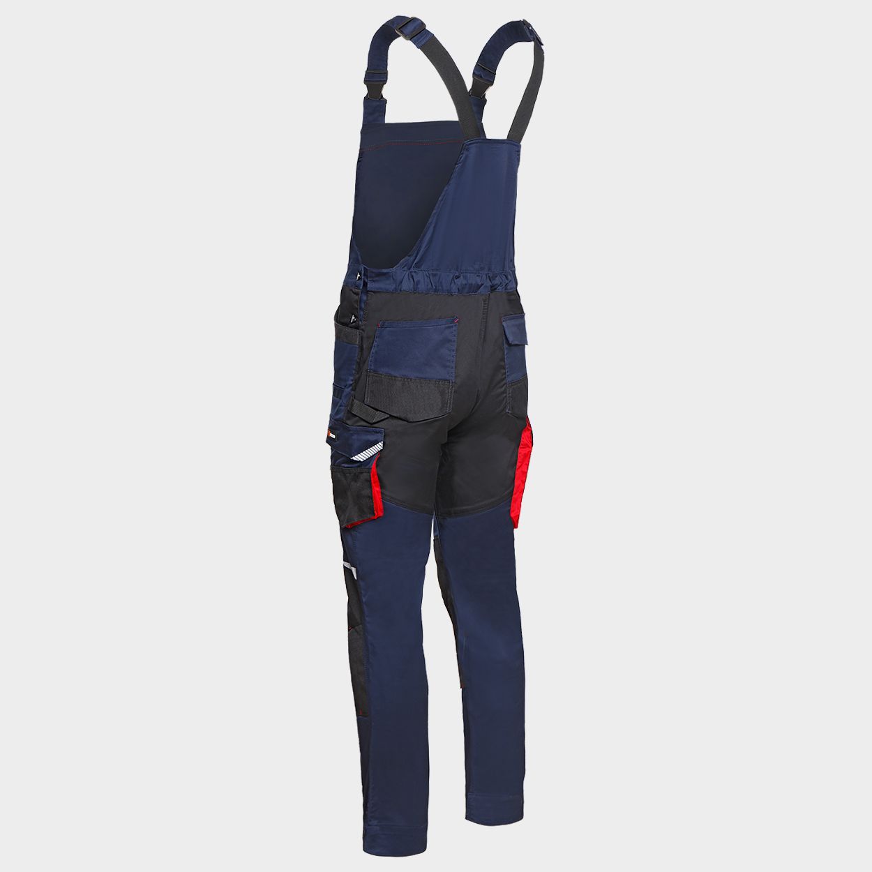 Φόρμα εργασσίας KASTOR STRETCH DARK BLUE/RED - 4