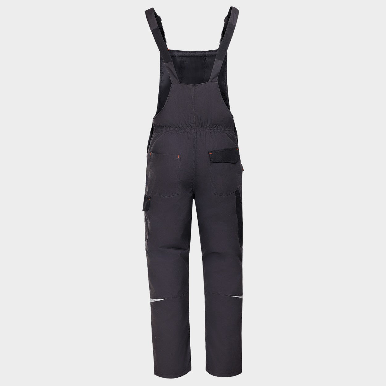 Работен полугащеризон KASTOR T/C WINTER GREY/BLACK/ORANGE - 2