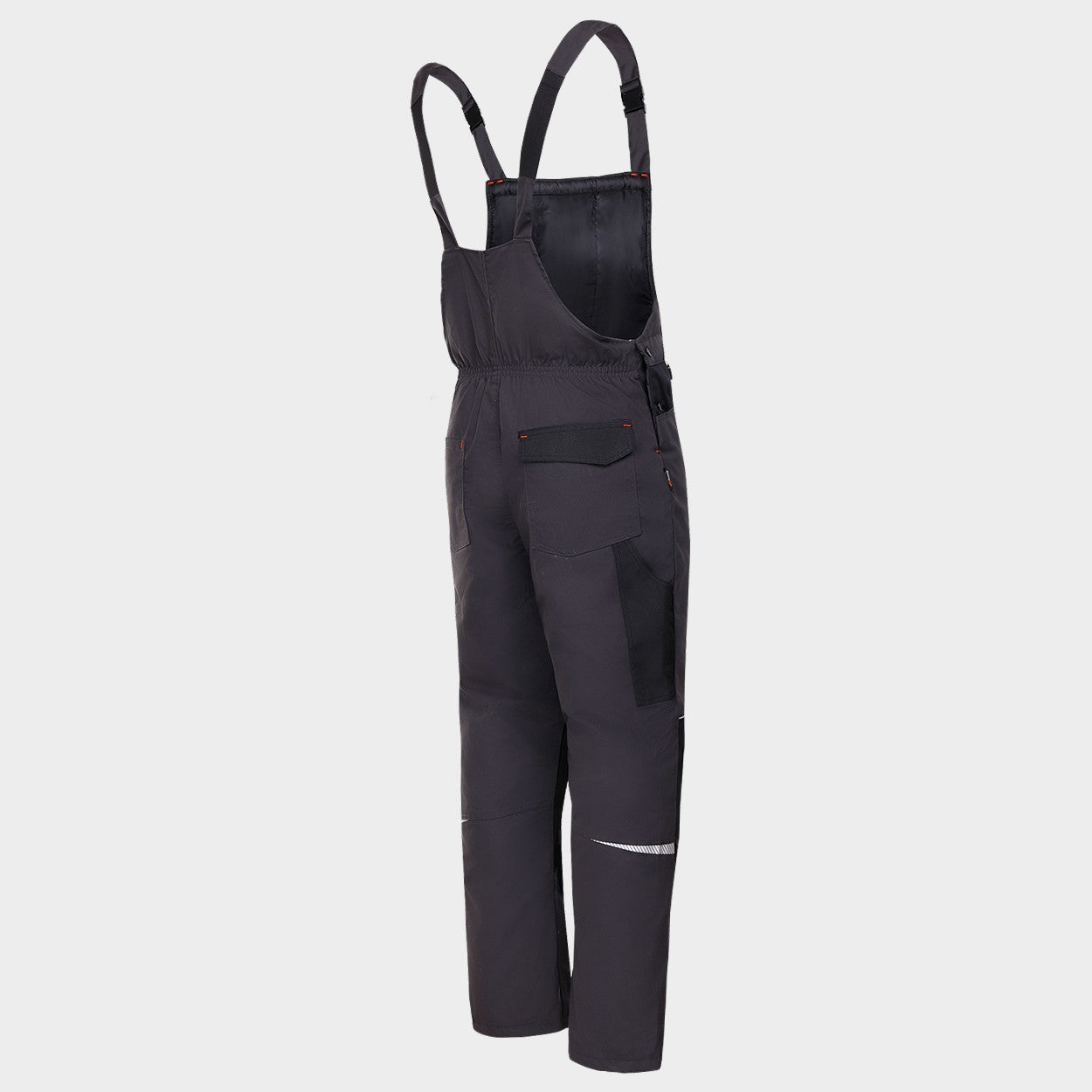 Работен полугащеризон KASTOR T/C WINTER GREY/BLACK/ORANGE - 4