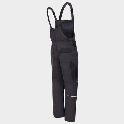 Работен полугащеризон KASTOR T/C WINTER GREY/BLACK/ORANGE - 4