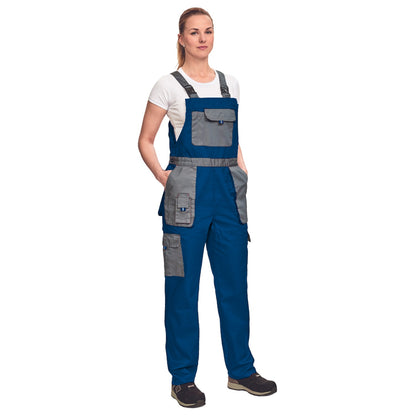 MAX EVO LADY BIBPANTS син/сив, 0302032547 - 2
