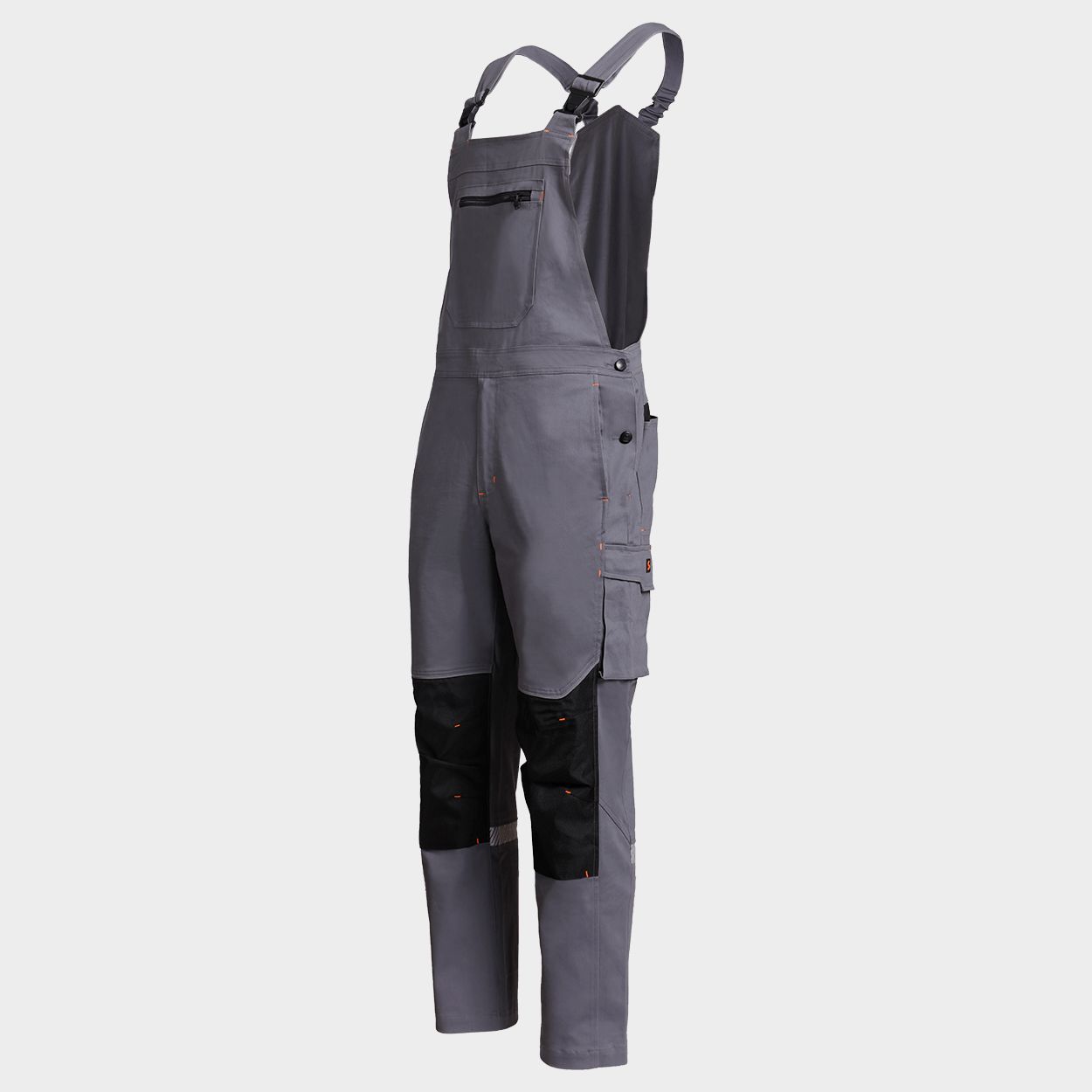 Salopetă de lucru MELBOURNE STRETCH GREY/BLACK - 3