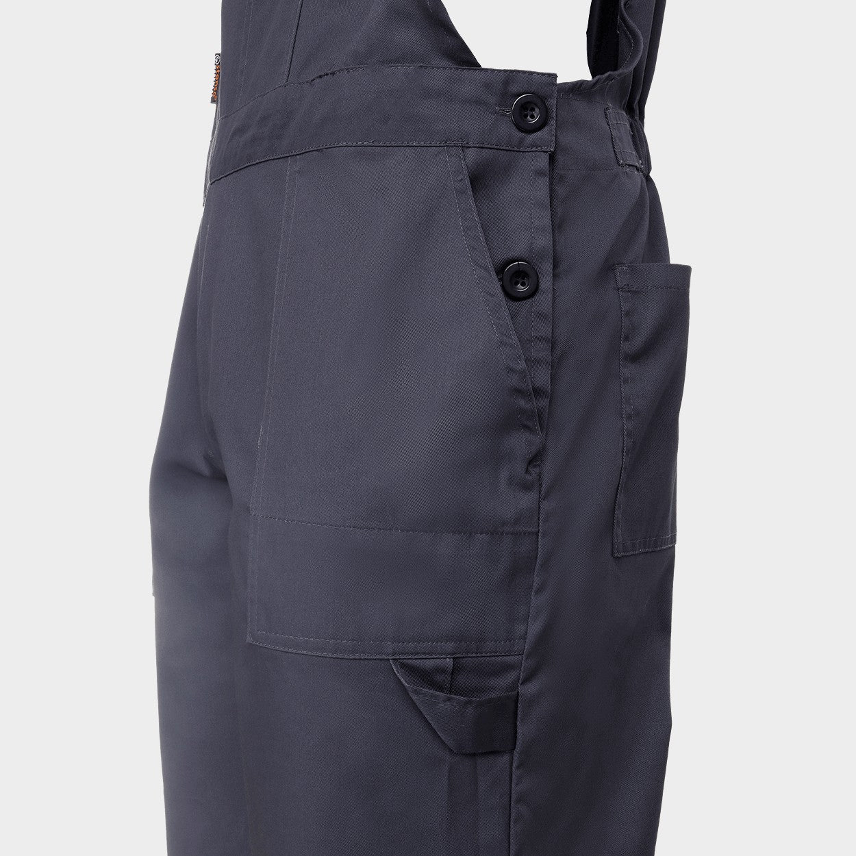 Work bib pants PLUTON GREY - 4