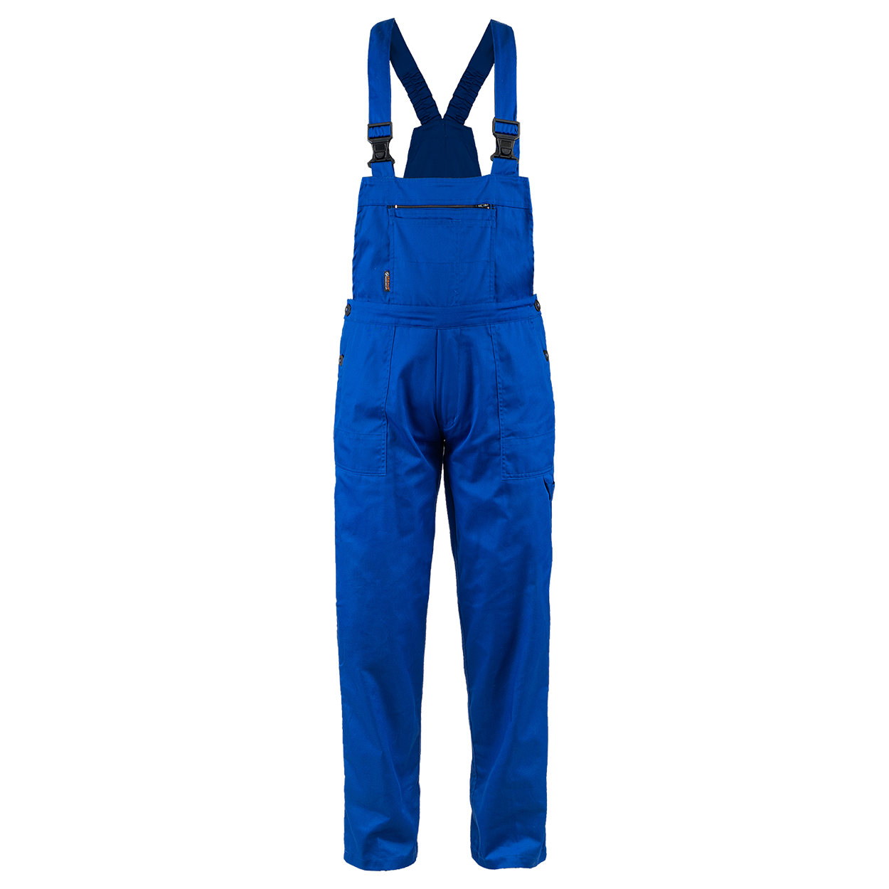 Work bib pants PLUTON ROYAL BLUE - 1