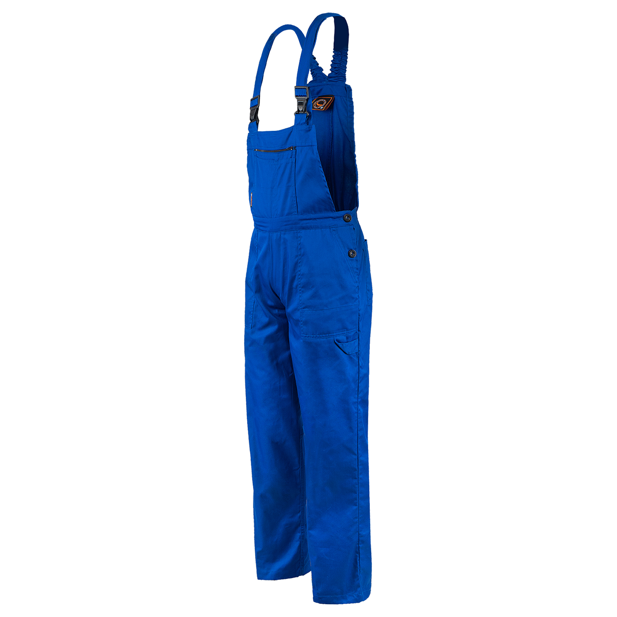 Work bib pants PLUTON ROYAL BLUE - 4