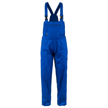 Work bib pants PLUTON ROYAL BLUE COTTON - 1