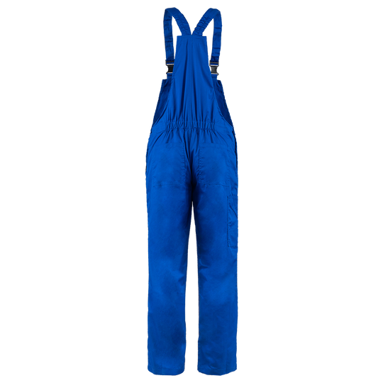 Работен полугащеризон PLUTON ROYAL BLUE COTTON - 2