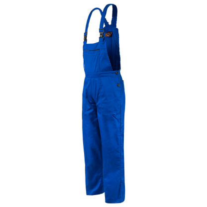 Work bib pants PLUTON ROYAL BLUE COTTON - 3