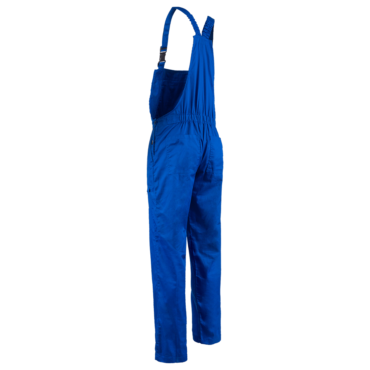 Work bib pants PLUTON ROYAL BLUE COTTON - 4